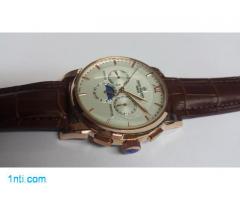 Мъжки часовник PATEK PHILIPPE кафява каишка клас ААА+ - Каринка 8/8